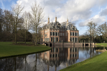 Fototapeta premium Duivenvoorde Castle in Voorschoten, Netherlands.