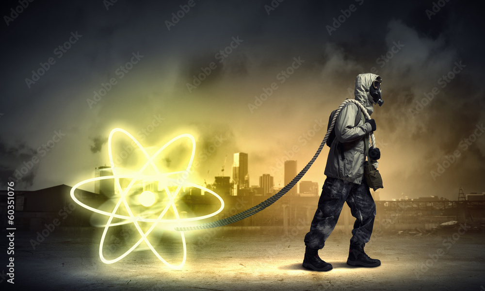 Wall mural Nuclear future