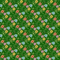 Floral seamless pattern