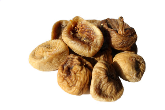 Dry figs isolated