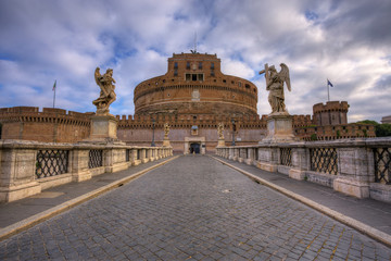 Obraz premium Castle Sant 'Angelo. Rome. Italy.