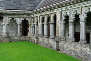 Fototapeta premium Holy Cross Abbey Kreuzgang