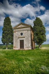 Fototapeta na wymiar Cappella di Vitaleta