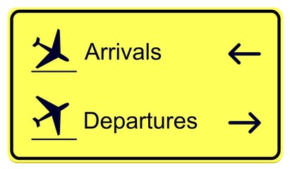 Panel  departures, arrivals