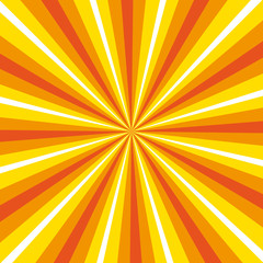 Obraz premium Retro pop sunburst background.