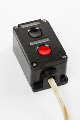 Fototapeta premium control on the white background