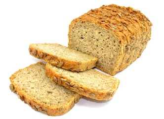 wholemeal bread with sunflower seeds
