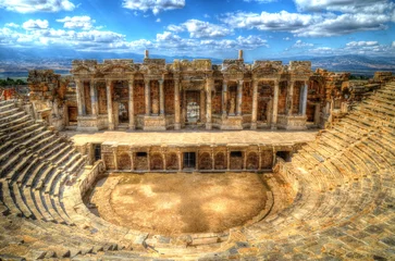 Fotobehang Hierapolis theater 2013 © colabock