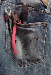 Tools in a pocket