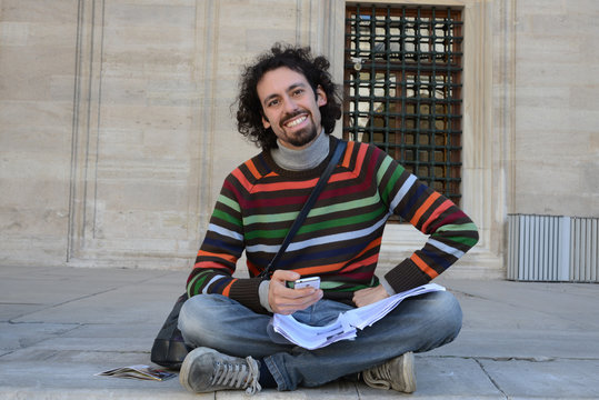 ragazzo sorridente