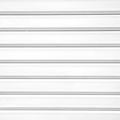 Peel and stick wall murals Metal white Corrugated metal texture surface