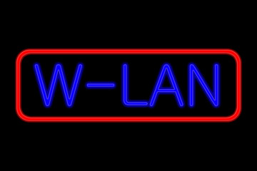 Neon Sign W-Lan
