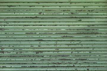 Grüne verwitterte Metallwand - Hintergrund - background metal