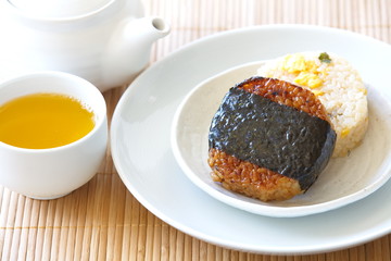 Japanese food Onigiri rice ball
