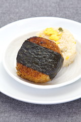Japanese food Onigiri rice ball