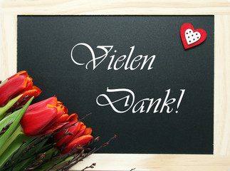 Viele Dank!