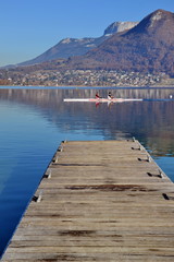 Naklejka premium lac d'annecy