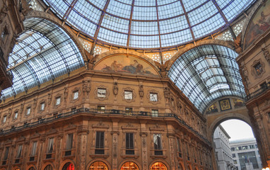 Obraz premium Galeria Vittorio Emanuele II Mediolan