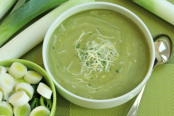 Soupe de poireaux