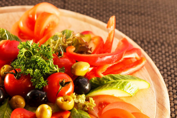 fresh vegetables