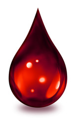 Obraz premium blood drop - icon