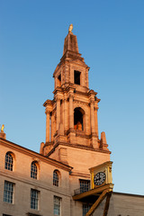 Fototapeta na wymiar Leeds cityhall tower