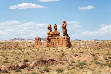Goblins, goblin valley state park, USA