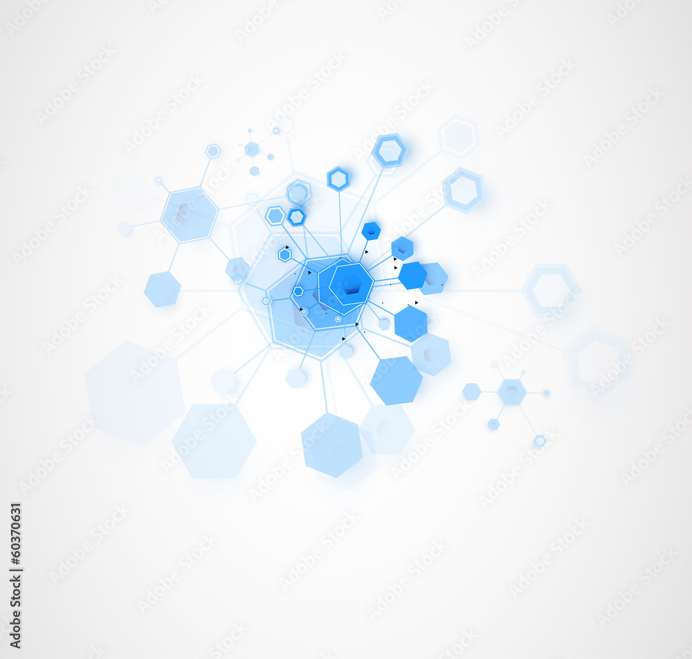 Poster global infinity computer  technology concept business background