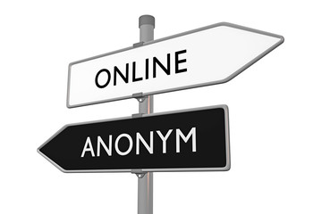 Online vs Anonym _ Wegweiser