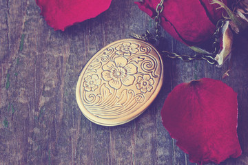 old vintage locket