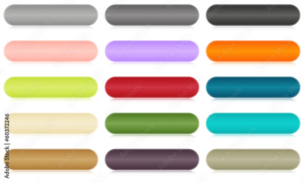 Poster web button set