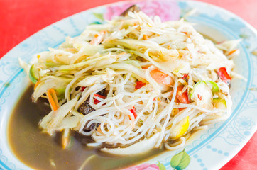 Papaya salad