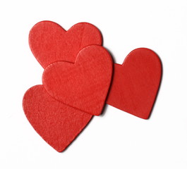 Rote Herzen