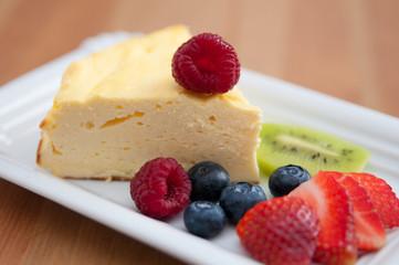 Cheesecake mit Früchten