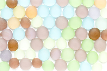 translucent colored stones