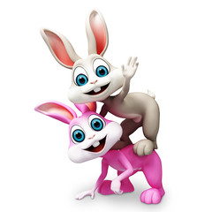 Happy bunny hi