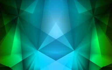 Fototapeta premium Colorful geometric background with triangles