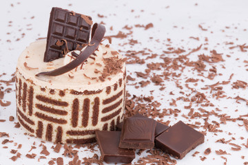 Chocolate coffee Cake.