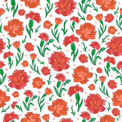 Seamless floral background