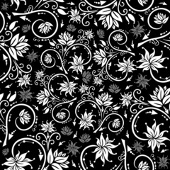 Seamless floral background