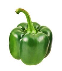 Sweet bell pepper isolated
