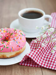 Coffee and Donut