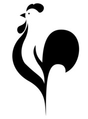 stylized cock © matsiash