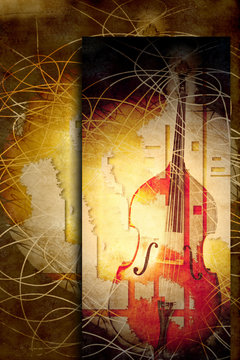 jazz bass background