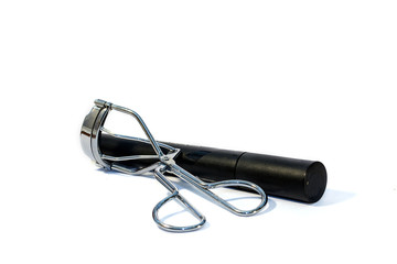 Eyelash curler and mascara