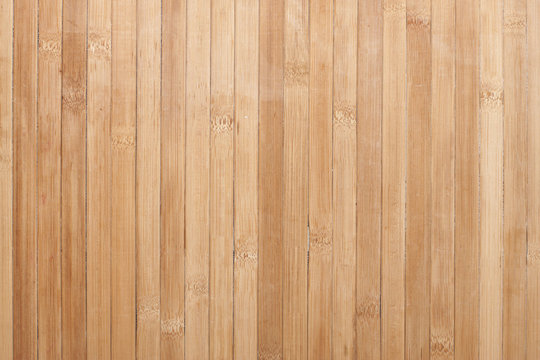 Background of bamboo strips beige.