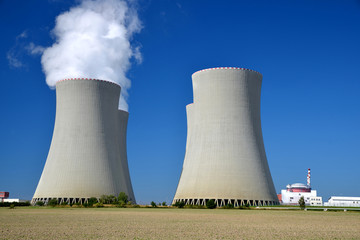 Nuclear power plant Temelin in Czech Republic Europe