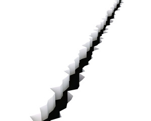 Obraz premium 3D deep gap