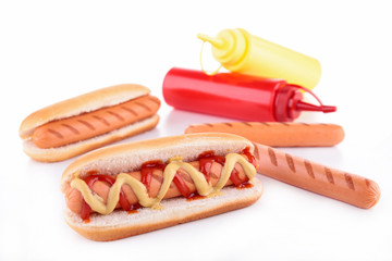 hotdog isolated