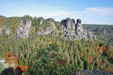 Gansfelsen, Elbsandsteingebirge